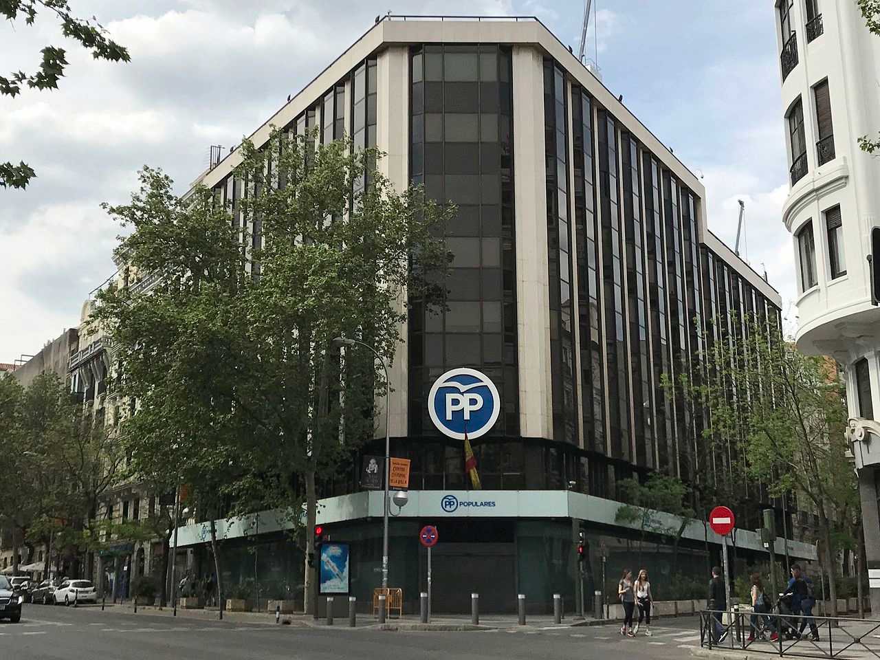 Génova 13, sede del Partido Popular